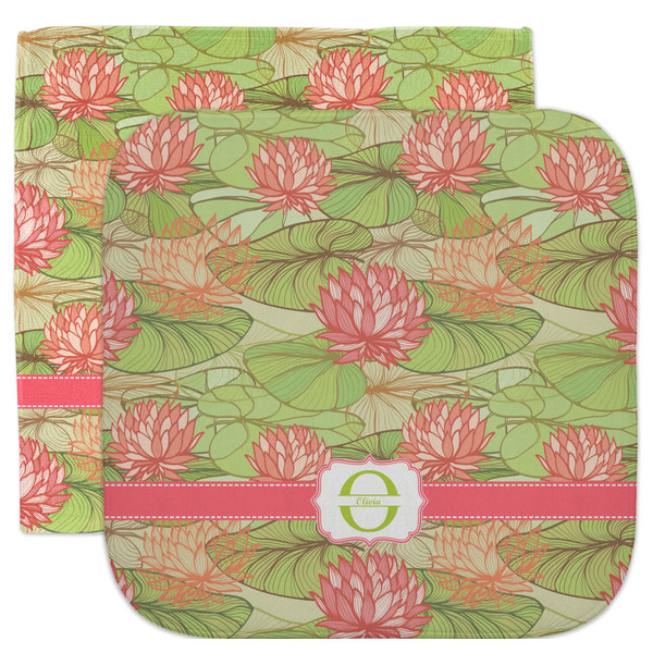 Custom Lily Pads Facecloth / Wash Cloth (Personalized)