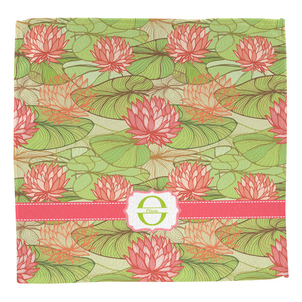 Lily Pads Washcloth - Front - No Soap