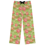Lily Pads Womens Pajama Pants - L