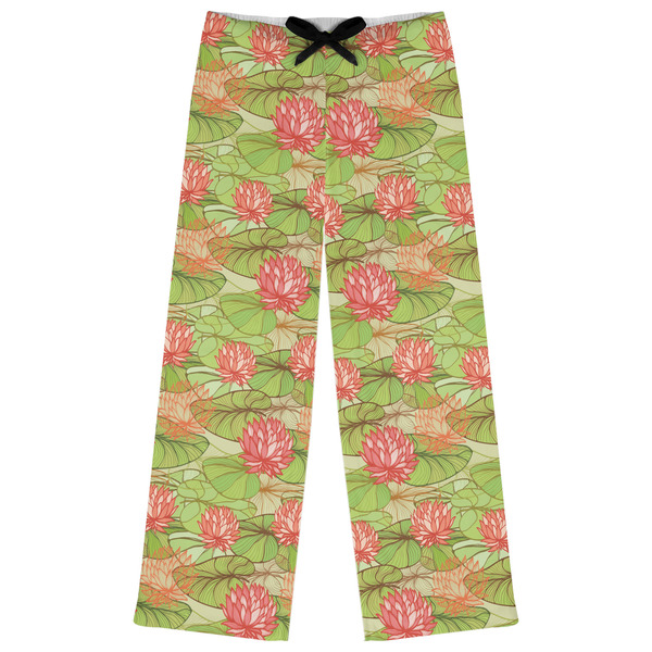 Custom Lily Pads Womens Pajama Pants - XS
