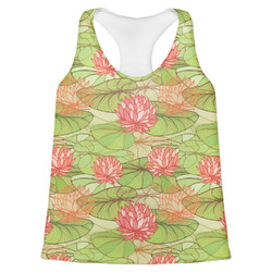 Lily Pads Womens Racerback Tank Top