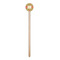 Lily Pads Wooden 6" Stir Stick - Round - Single Stick