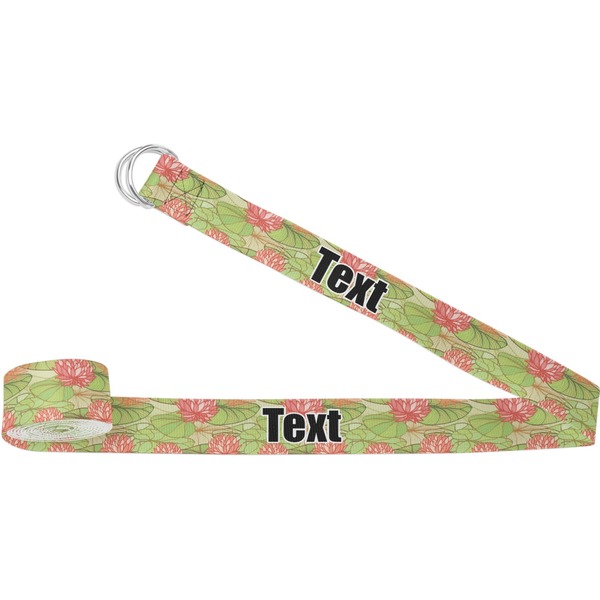 Custom Lily Pads Yoga Strap (Personalized)