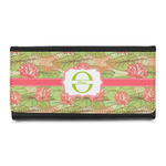 Lily Pads Leatherette Ladies Wallet (Personalized)