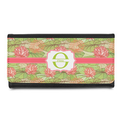 Lily Pads Leatherette Ladies Wallet (Personalized)