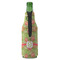 Lily Pads Zipper Bottle Cooler - BACK (bottle)