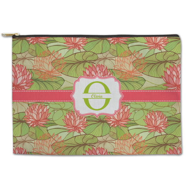 Custom Lily Pads Zipper Pouch (Personalized)