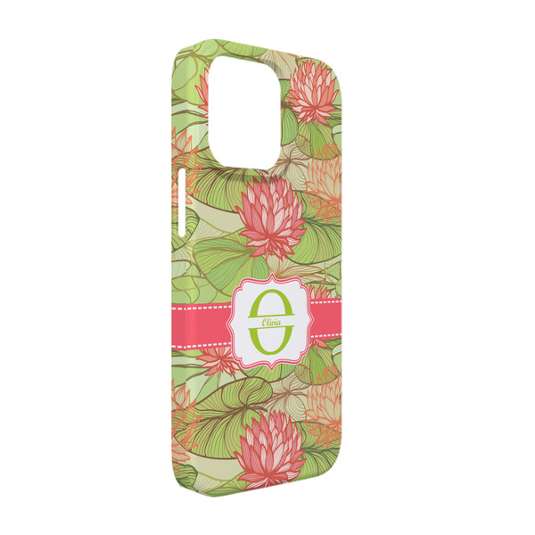 Custom Lily Pads iPhone Case - Plastic - iPhone 13 Pro (Personalized)