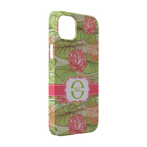 Custom Lily Pads iPhone Case - Plastic - iPhone 14 Pro (Personalized)