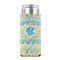 Abstract Teal Stripes 12oz Tall Can Sleeve - FRONT (on can)