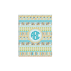 Abstract Teal Stripes Posters - Matte - 16x20 (Personalized)