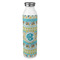 Abstract Teal Stripes 20oz Water Bottles - Full Print - Front/Main