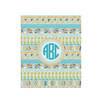 Abstract Teal Stripes Poster - Matte - 20x24 (Personalized)