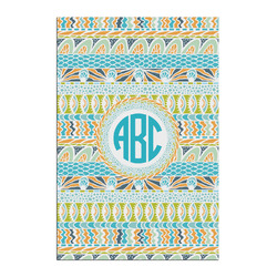 Abstract Teal Stripes Posters - Matte - 20x30 (Personalized)