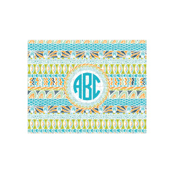 Abstract Teal Stripes 252 pc Jigsaw Puzzle (Personalized)