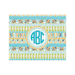 Abstract Teal Stripes 500 pc Jigsaw Puzzle (Personalized)