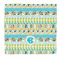 Abstract Teal Stripes Microfiber Dish Rag (Personalized)