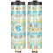Abstract Teal Stripes Stainless Steel Tumbler 20 Oz - Approval