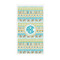 Abstract Teal Stripes Guest Paper Towels - Full Color - Standard (Personalized)