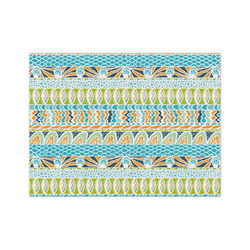 Abstract Teal Stripes Tissue Paper Sheets - Medium - Heavyweight