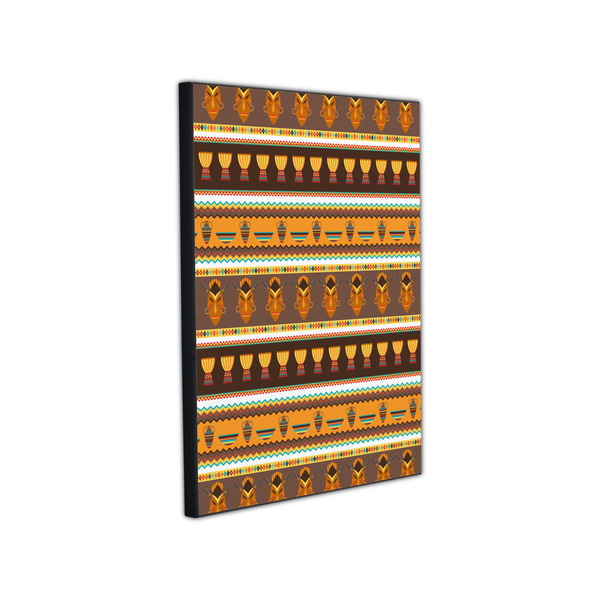 African Masks 11x14 Wood Print - Angle View