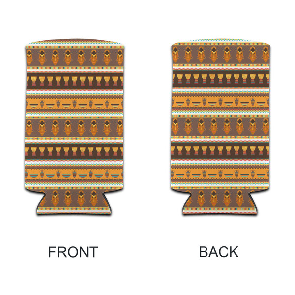 African Masks 12oz Tall Can Sleeve - APPROVAL