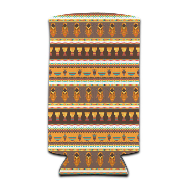 Custom African Masks Can Cooler (tall 12 oz)