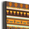 African Masks 12x12 Wood Print - Closeup