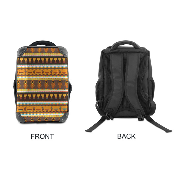 African Masks 15" Backpack - APPROVAL