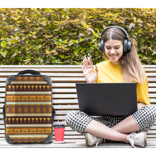 African Masks 15" Backpack - LIFESTYLE