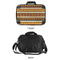African Masks 15" Hard Shell Briefcase - APPROVAL
