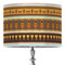 African Masks Drum Lamp Shade