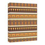 African Masks Canvas Print - 16x20