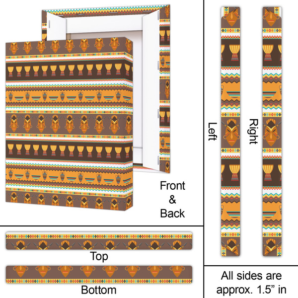 African Masks 16x20 - Canvas Print - Approval