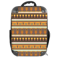African Masks Hard Shell Backpack