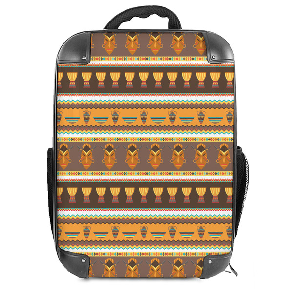 Custom African Masks Hard Shell Backpack