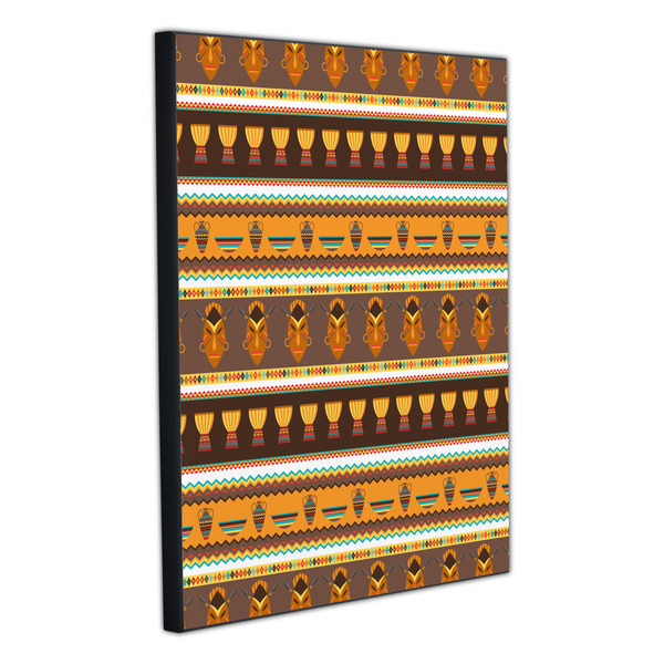 African Masks 20x24 Wood Print - Angle View