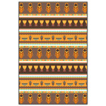 African Masks Wood Print - 20x30