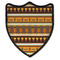 African Masks 3 Point Shield