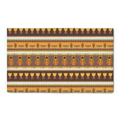 African Masks 3' x 5' Indoor Area Rug