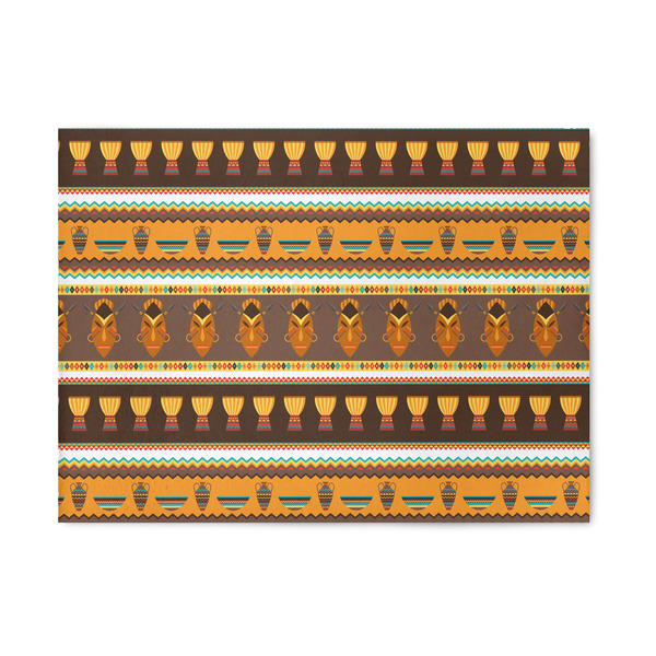 Custom African Masks Area Rug