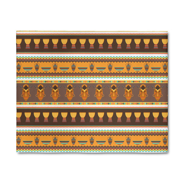 Custom African Masks 8' x 10' Patio Rug