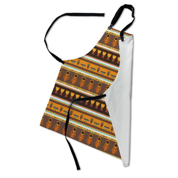 African Masks Apron - Folded