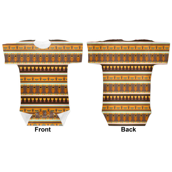 African Masks Baby Bodysuit Approval