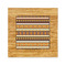 African Masks Bamboo Trivet with Ceramic Tile Insert