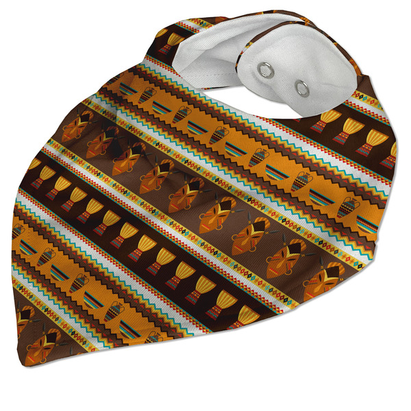 African Masks Bandana Closed