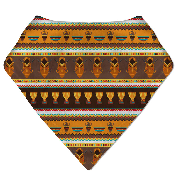 Custom African Masks Bandana Bib