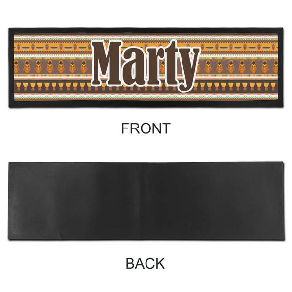 African Masks Bar Mat - Large - APPROVAL