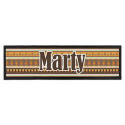 African Masks Bar Mat