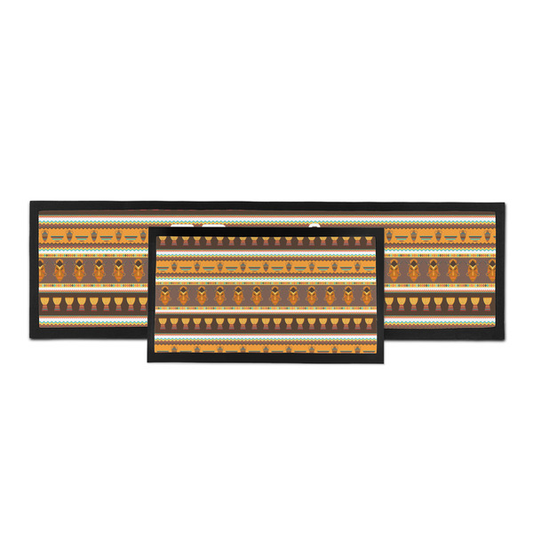 African Masks Bar Mat - Parent Main